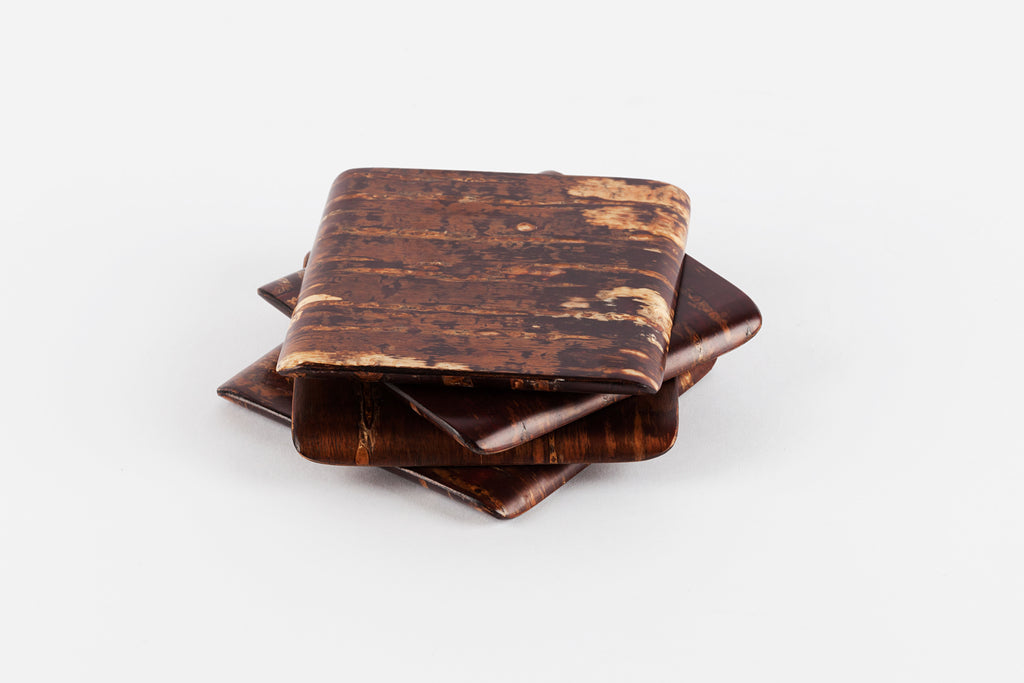 Traditional Japanese Natural Bark Coaster