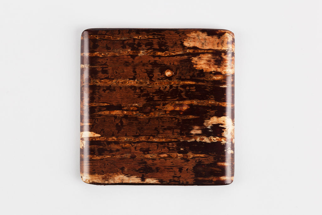 Traditional Japanese Natural Bark Coaster