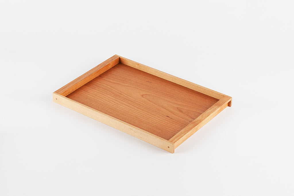 Japanese Cherry Wood Tray, Medium